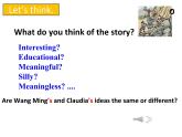 人教新目标八年级英语下册--Unit 6 An old man tried to move the mountains.  Section A( 2d-Grammar Focus)课件+音频