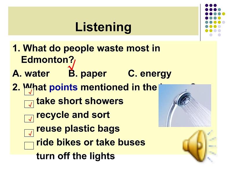 冀教版（三起）英语八年级下册 Lesson 46 Protect Our Environment（课件）04