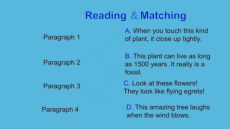 冀教版（三起）英语八年级下册 Lesson 11 Amazing Plants（课件）第8页