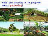 冀教版（三起）英語八年級下冊 Lesson 9 Gardening with Mary（課件）