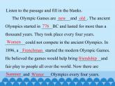 冀教版（三起）英語(yǔ)八年級(jí)下冊(cè) Unit 6  Be a Champion! Lesson 33_（課件）