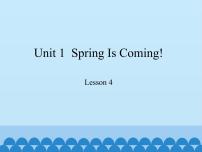 初中英语冀教版八年级下册Unit 1 Spring Is ComingLesson 4 The Spring City课文配套ppt课件