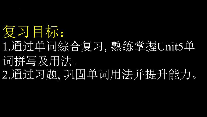 Unit5单词总复习课件人教版八年级英语下册第2页