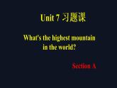 Unit7习题课课件人教版新目标英语八年级下册