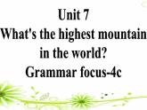 Unit7Grammarfocus-4c课件人教版新目标英语八年级下册