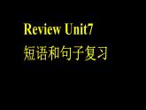 Unit7短语和句子课件人教版新目标英语八年级下册