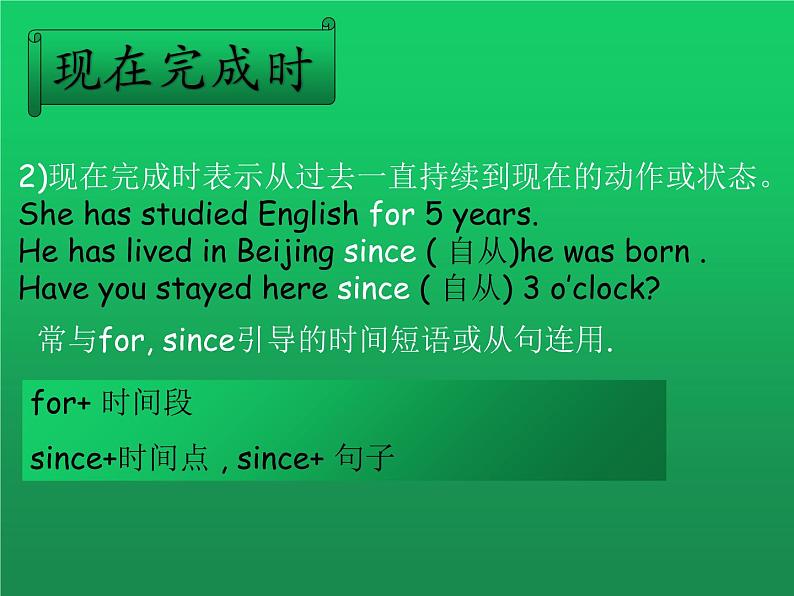 2022年中考英语语法课件：现在完成时一（简化全面）第4页