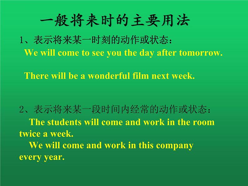 2022年中考英语语法课件：一般将来时态第4页