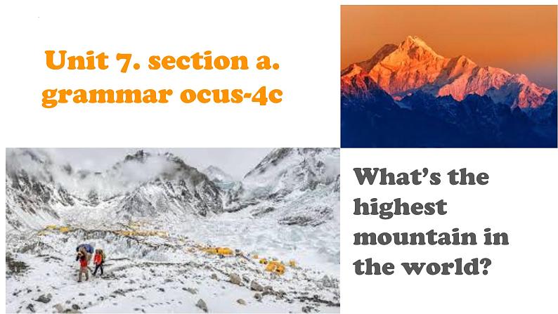 Unit7SectionAGrammarfocus-4c课件人教版英语八年级下册01