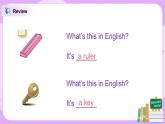 starter Unit 2 What's this in English (B)课件+教案+素材