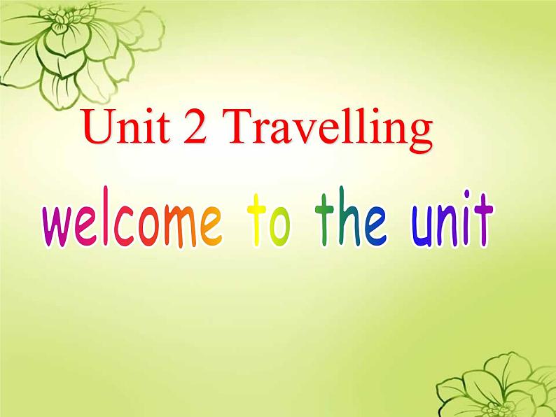 Unit2welcome课件江苏沭阳如东实验学校八年级下册第1页