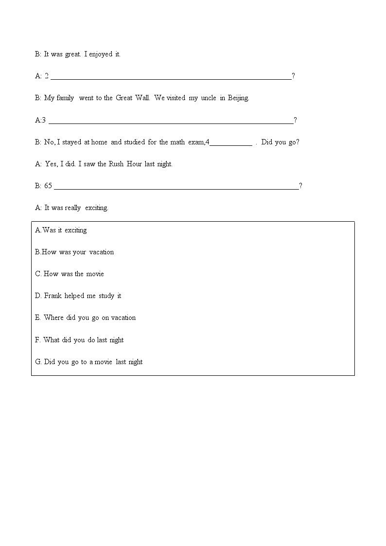 Unit 10 Section B 1a-1d课件+教案+练习+音频 人教版英语七下02