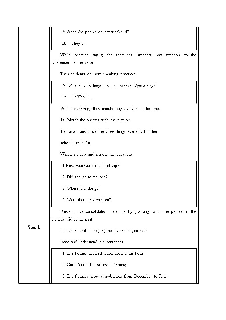 Unit 11 Section A  1a-2d课件+教案+练习+音频 人教版英语七年级下册02