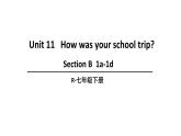 Unit 11  SectionB1a-1d 3a-Self check课件-2021-2022学年人教版英语七年级下册课件