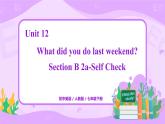 Unit 12 Section B 2a-Self Check课件+教案+练习+音频 人教版英语七下