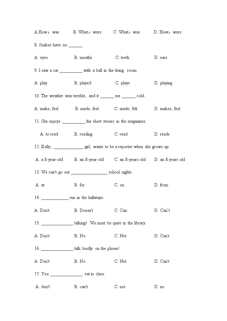 Unit 12 Section B 2a-Self Check课件+教案+练习+音频 人教版英语七下02