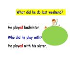 Unit 12 What did you do last weekend_ Section A Grammar Focus-3c  课件