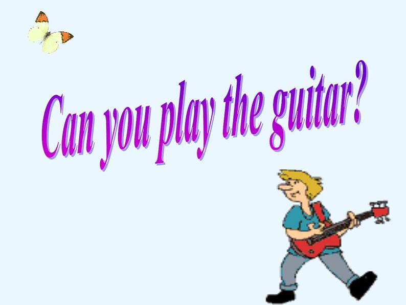 人教新目标(Go for it)版英语七年级下 Unit1 Can you play the guitar Section B_3 课件01