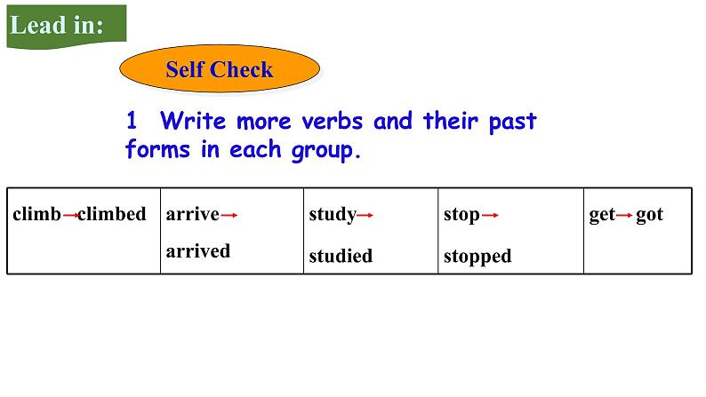 Section B 2a-Self Check第3页