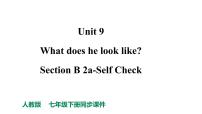 人教新目标七年级英语下册--Unit 9 What does he look like_ Section B 2a-Self Check课件+ 音频