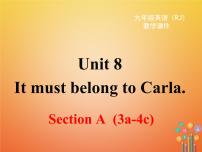 人教新目标 (Go for it) 版九年级全册Unit 8 It must belong to Carla.Section A教学ppt课件