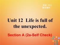 英语人教新目标 (Go for it) 版Unit 12 Life is full of the unexpectedSection B教学课件ppt