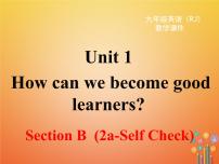 初中英语人教新目标 (Go for it) 版九年级全册Section B教学ppt课件