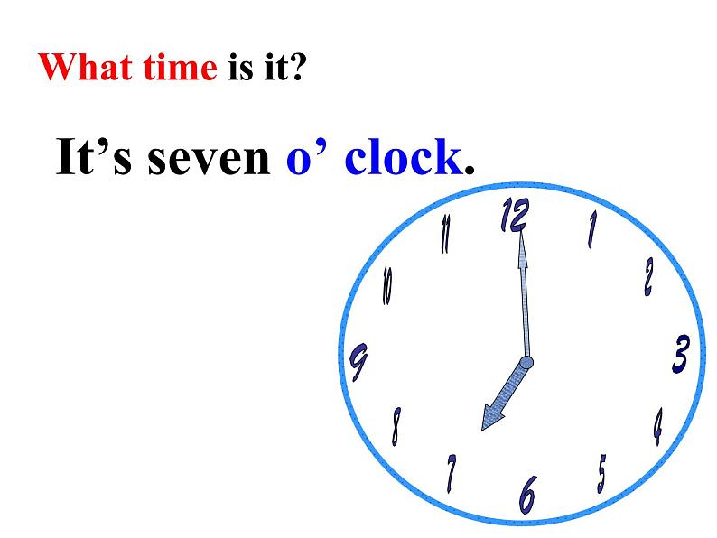 人教新目标(Go for it)版英语七年级下 Unit 2 What time do you  go to school 课件第4页