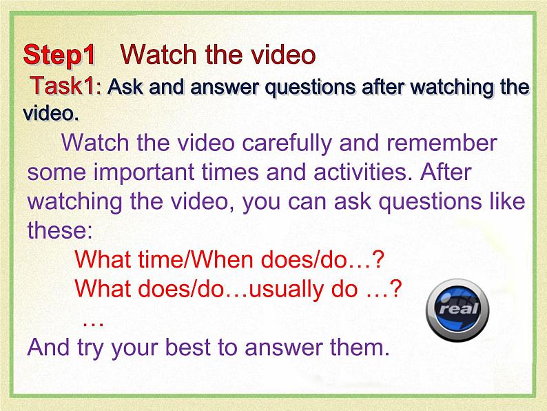 人教新目标(Go for it)版英语七年级下 Unit 2 What time do you go to school？ Section A Grammar Focus-3c 课件第6页