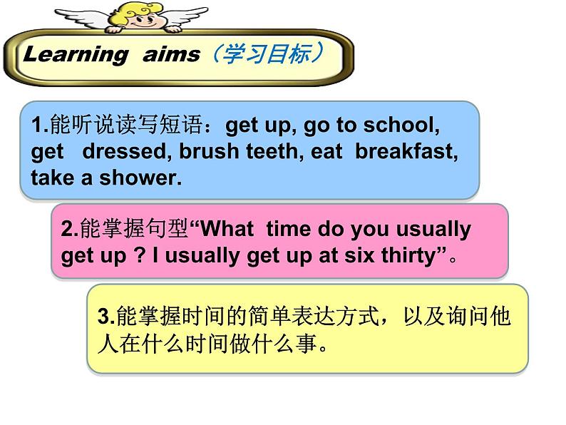 人教新目标(Go for it)版英语七年级下 Unit 2 What time do you go to school(5) 课件04