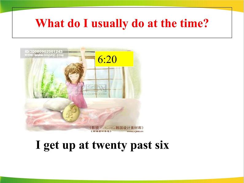 人教新目标(Go for it)版英语七年级下 Unit 2 What time do you go to school5th 课件03