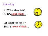 人教新目标(Go for it)版英语七年级下 unit 2 What time do you go to school(12) 课件