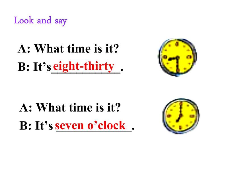 人教新目标(Go for it)版英语七年级下 unit 2 What time do you go to school(12) 课件04