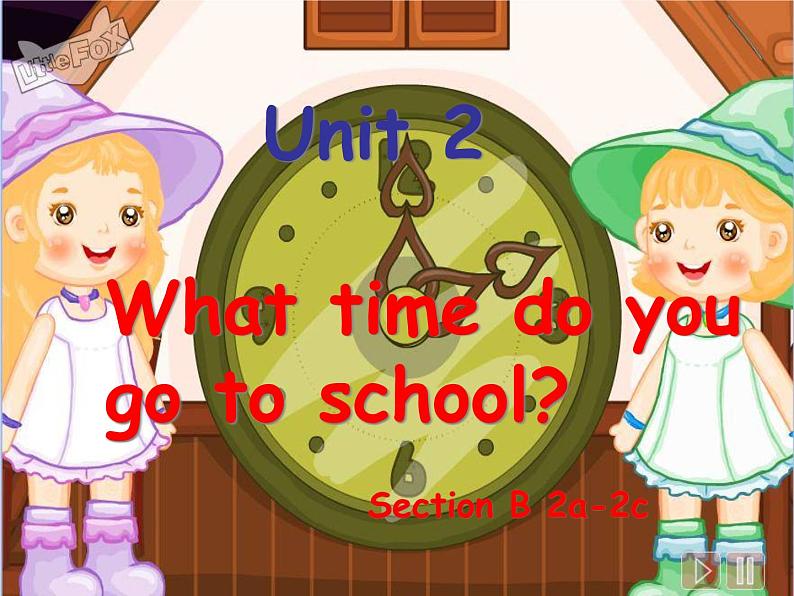 人教新目标(Go for it)版英语七年级下 Unit2 What time do you go to school4th 课件第1页