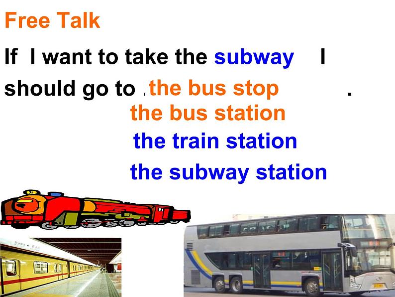 人教新目标(Go for it)版英语七年级下 Unit3 How do you get to school Section B 课件第5页