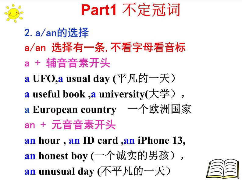 2022年中考语法专项冠词课件第6页