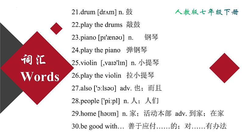 Unit1课件人教版七年级英语下册第4页