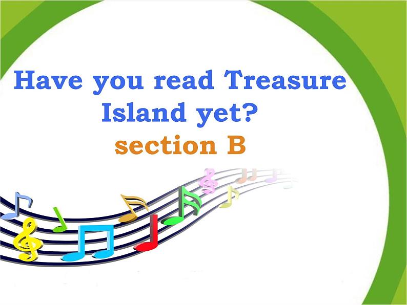 人教新目标（Go for it)版英语八年级下册 Unit 8 Have you read  Treasure Island yetSection B_6（课件）01