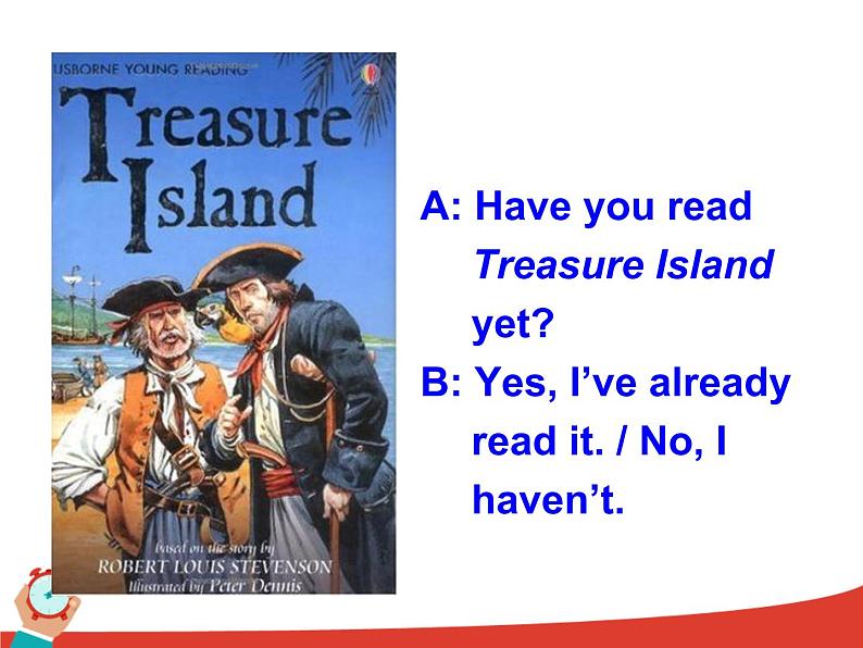 人教新目标（Go for it)版英语八年级下册 Unit 8 Have you read Treasure Island(1)（课件）第6页