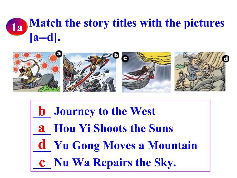 人教新目标（Go for it)版英语八年级下册 Unit6 An old man tried to move the mountSection A(3)（课件）04