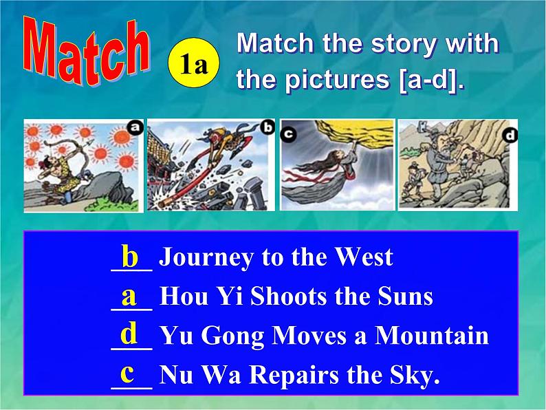 人教新目标（Go for it)版英语八年级下册 Unit 6  An old man tried to move the mountains. (2)（课件）第6页