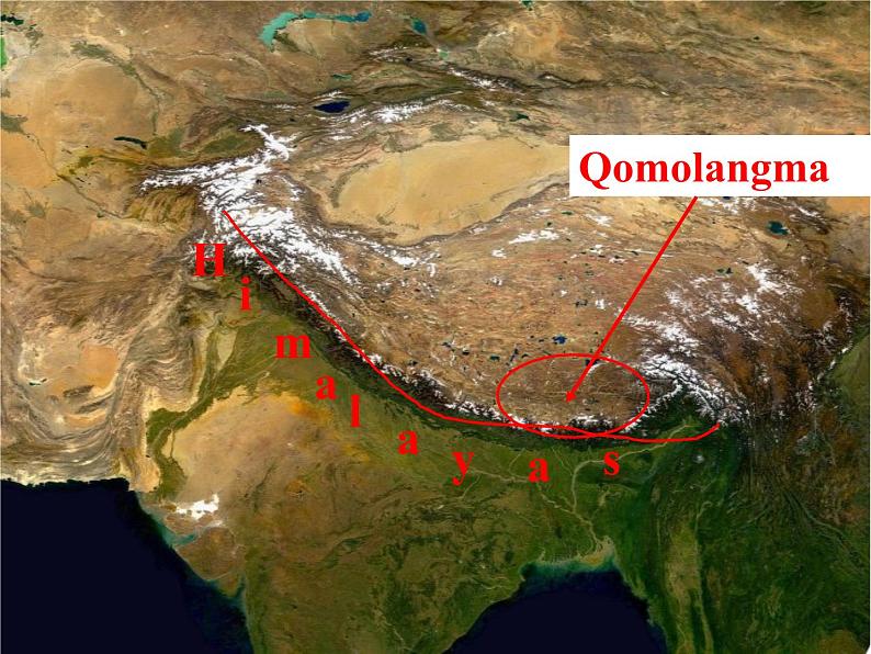 人教新目标（Go for it)版英语八年级下册 Unit 7 what 's the highest mountain in the word Qomolangma（课件）第3页