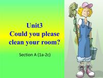 初中英语人教新目标 (Go for it) 版八年级下册Unit 3 Could you please clean your room?Section A图片课件ppt