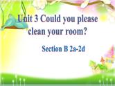 人教新目标（Go for it)版英语八年级下册 Unit 3 Could you please clean your room（课件 ）