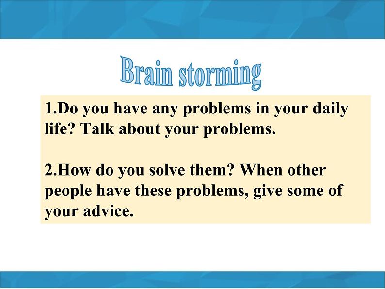 人教新目标（Go for it)版英语八年级下册 Unit4 Why don't you talk to your parents？Section A 1a-2d（课件）02