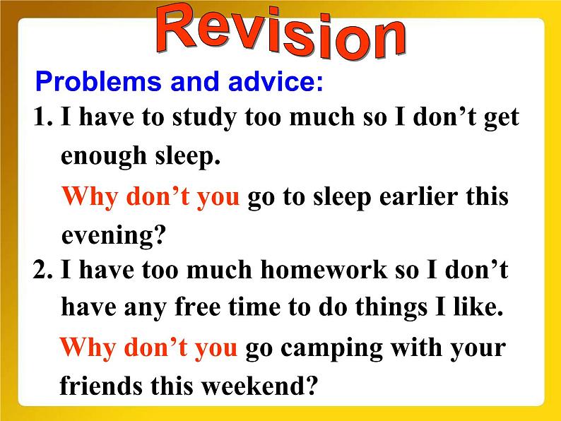 人教新目标（Go for it)版英语八年级下册 Unit4 Why don 't you talk to your parents？ Section A 3(1)（课件）第3页