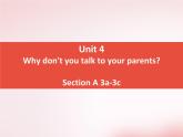 人教新目标（Go for it)版英语八年级下册 Unit 4 Why don't you talk to your parent(1)（课件）