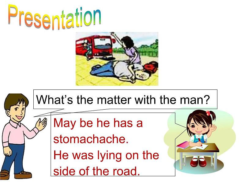 人教新目标（Go for it)版英语八年级下册 Unit 1 What’s the mattersection A(3)（课件）03