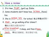 2 Unit4 My day reading课件PPT