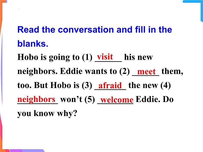 Unit2 Welcome to the unit课件2021-2022学年牛津译林版英语七年级下册第6页